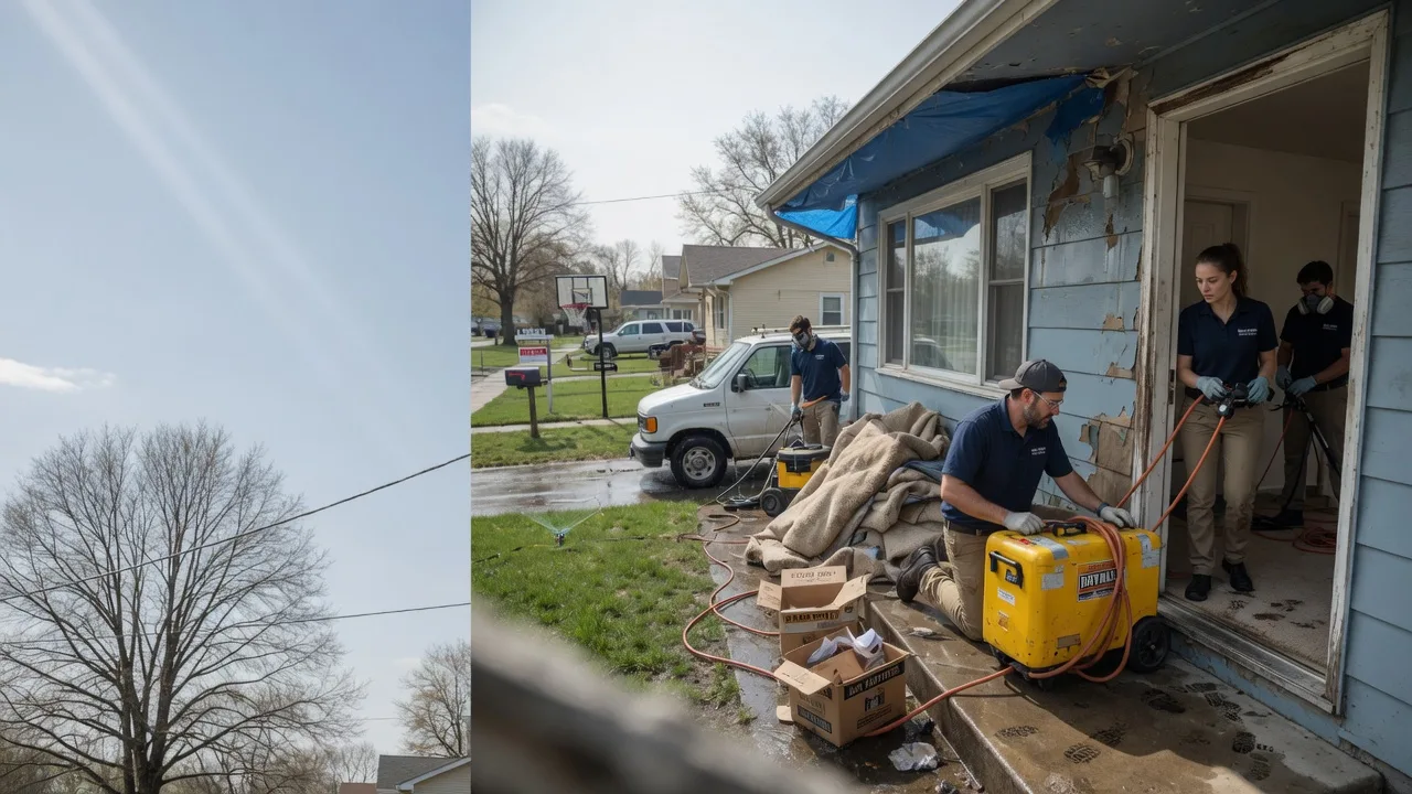 Basement Flood Cleanup in Ruston, LA near me